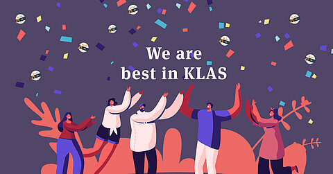 We are awarded - Best in KLAS 2022 We are awarded - Best in KLAS 2022