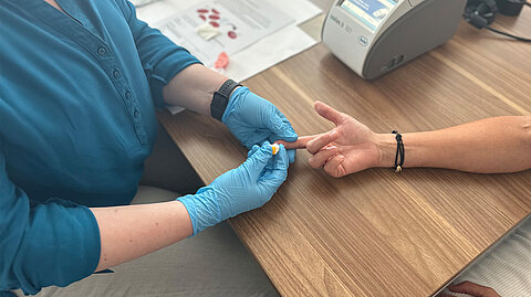 Ein Tag für die Gesundheit VISUS_Gesundheitstag_2025_Diabetes-Test