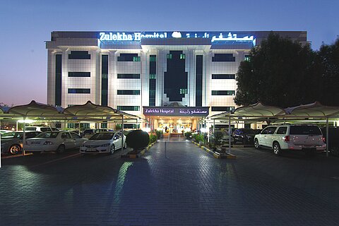 Zulekha Healthcare Group in the United Arab Emirates (UAE) Zulekha Healthcare Group in the United Arab Emirates (UAE)